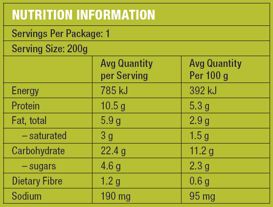 Butter Chicken & Vegetables